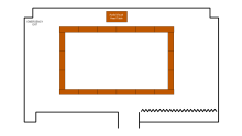 room schematic in square shape