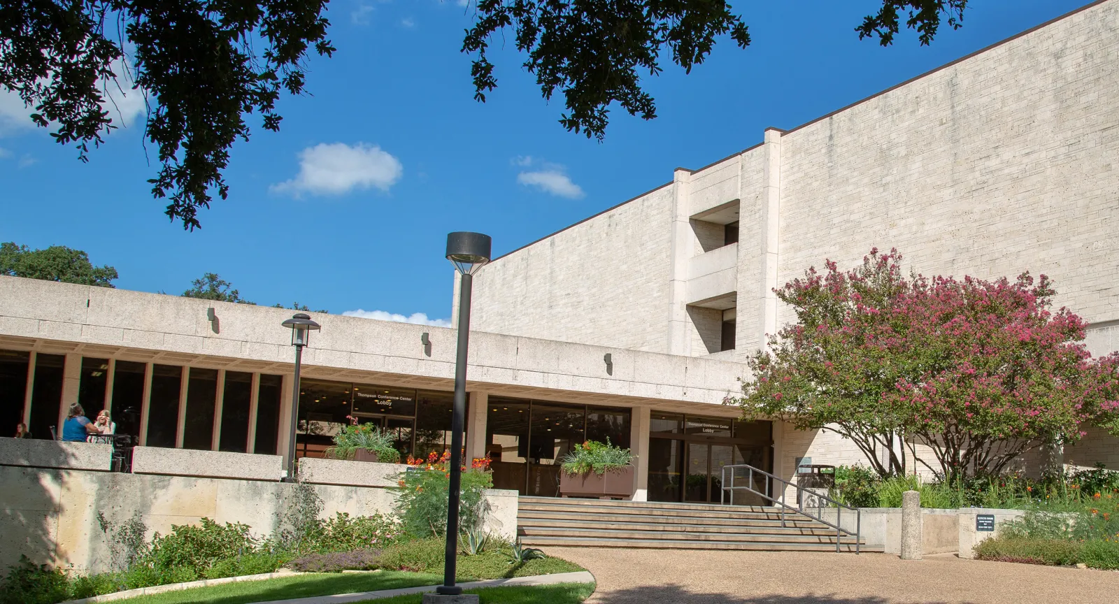 TCC from the south on a bright day