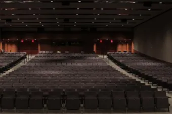 Photo of LBJ Auditorium Empty