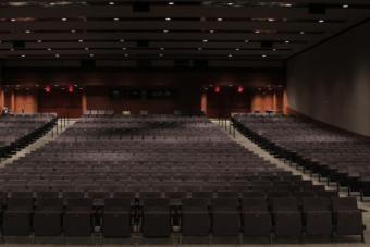 Photo of LBJ Auditorium Empty