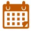 orange calendar icon