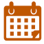 orange calendar icon