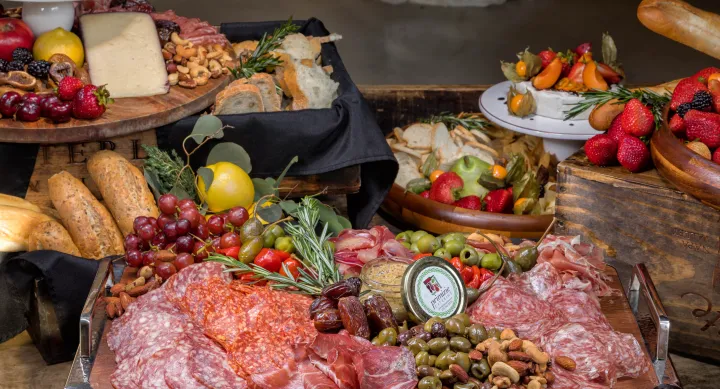 Primizie catering spread
